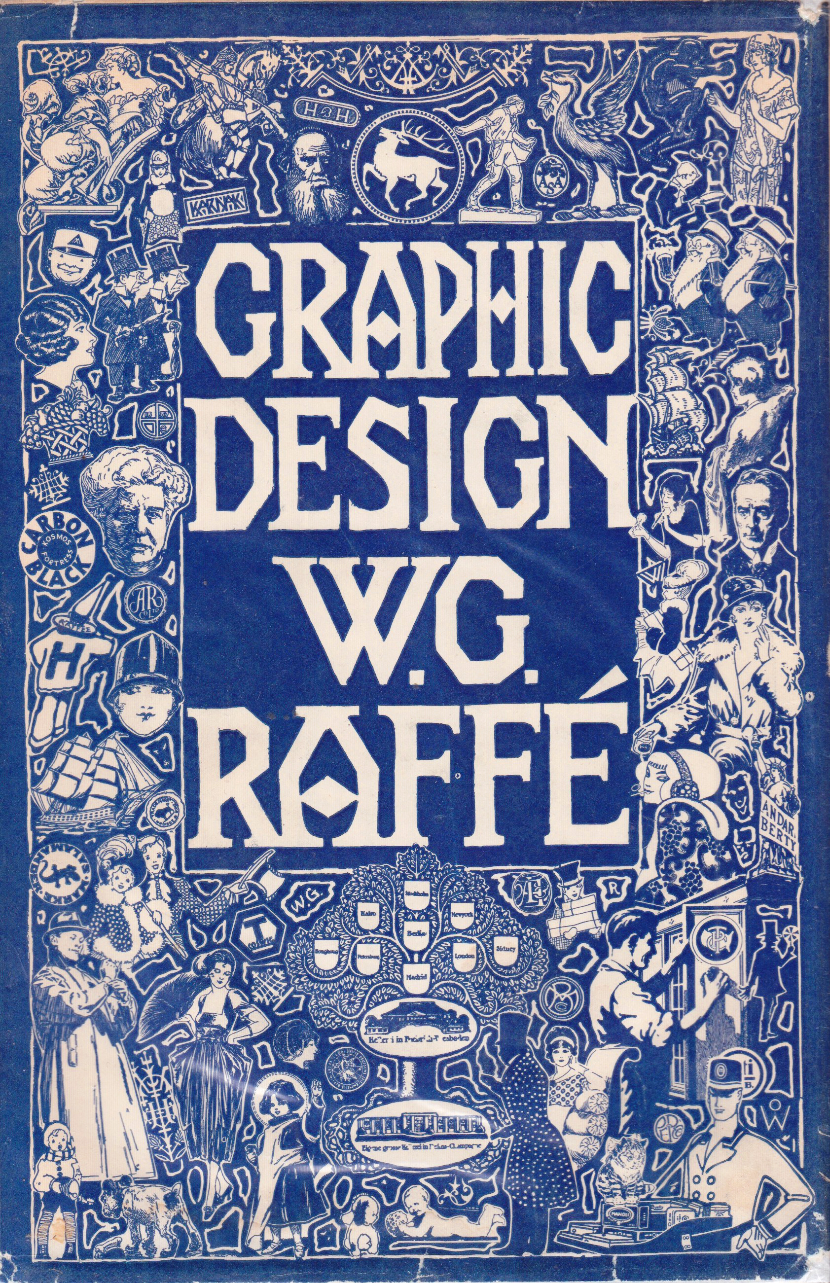 Cover of W. G. Raffé’s book, Graphic Design, published in 1927
