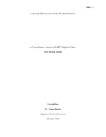 Student submitted essay